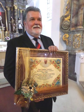 Varaždinac Ivan Jaklin proslavio 45 godina službe orguljaša-kantora Župe sv. Nikole biskupa u Varaždinu